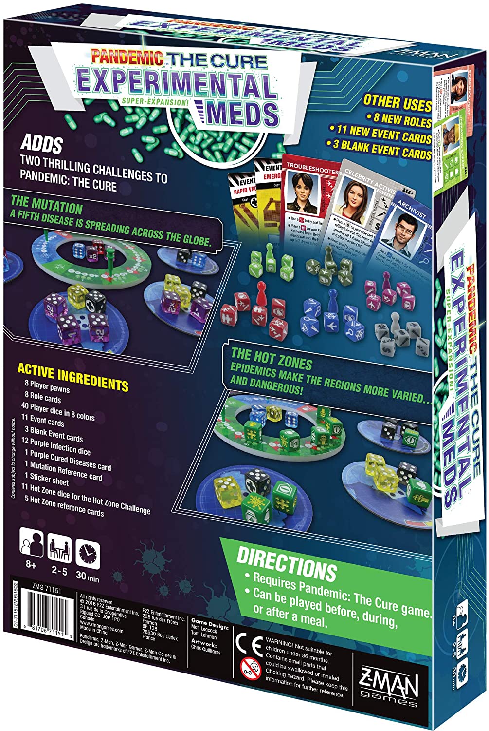 Pandemic : The Cure Experimental Meds Expansion